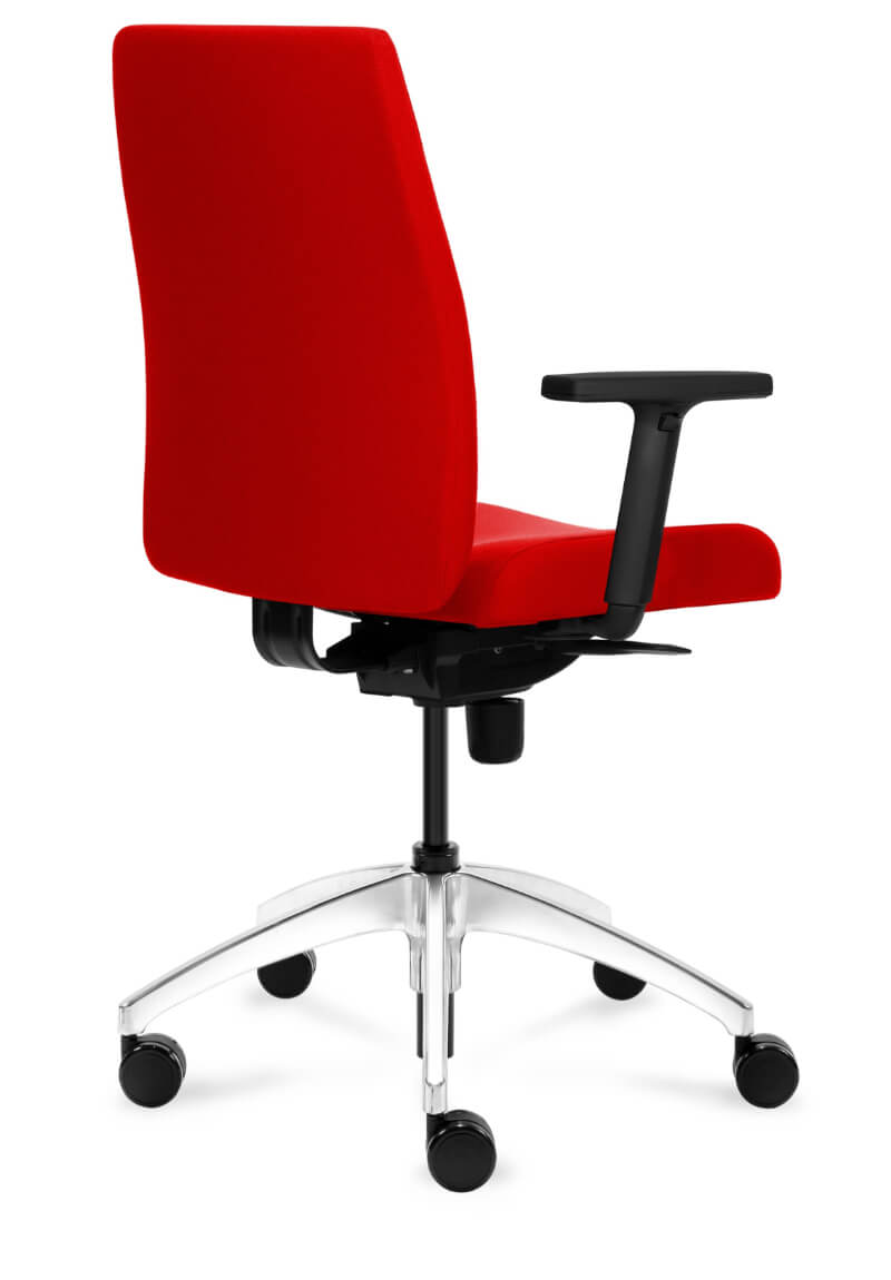 scaun ergonomic rosu