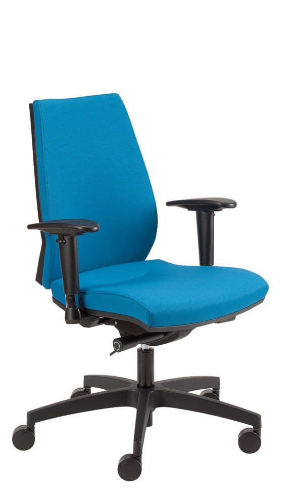 scaun de birou albastru